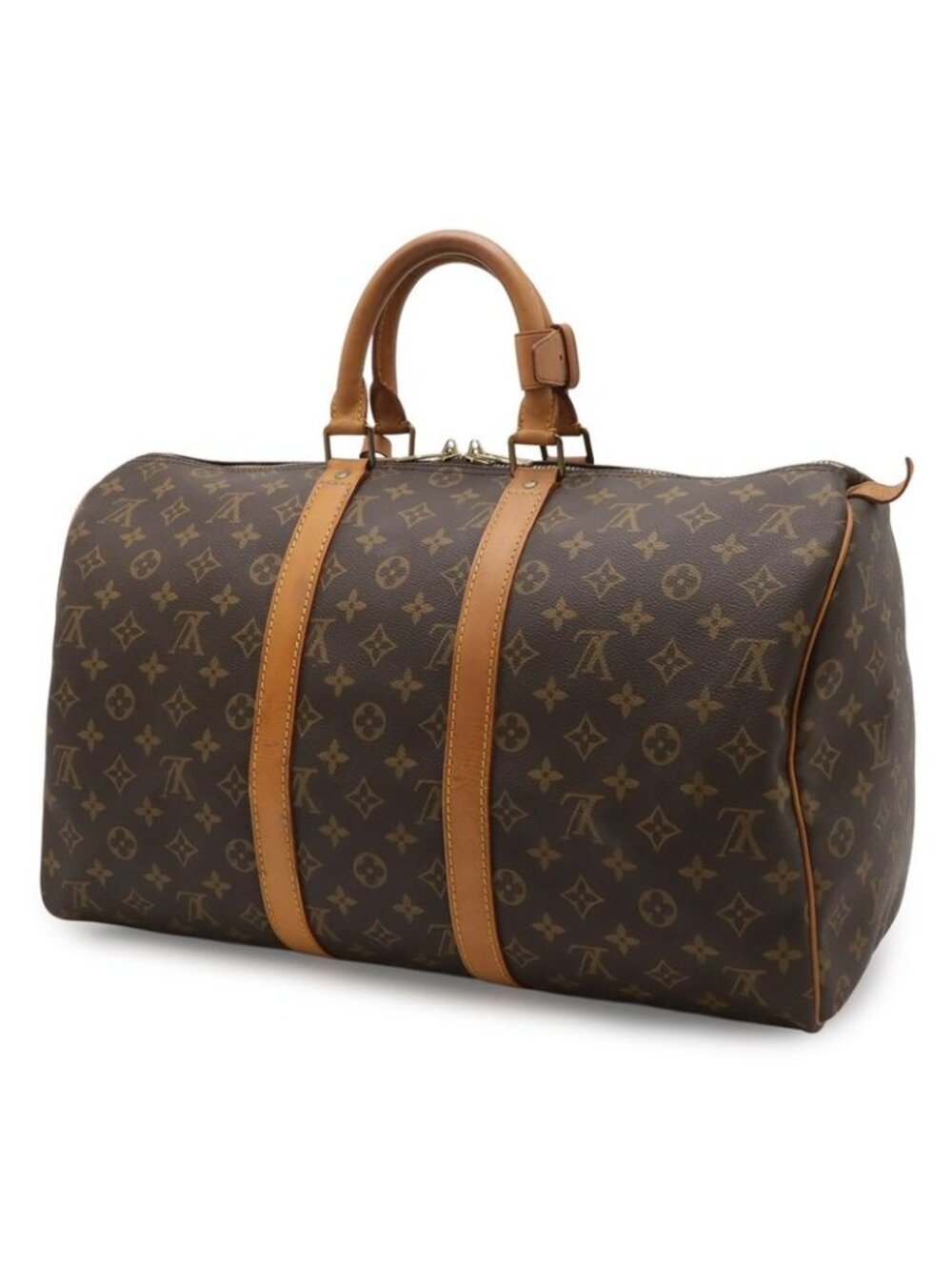 Louis Vuitton Monogram Keepall 45 Boston Bag Travel Purse - Picture 2 of 9